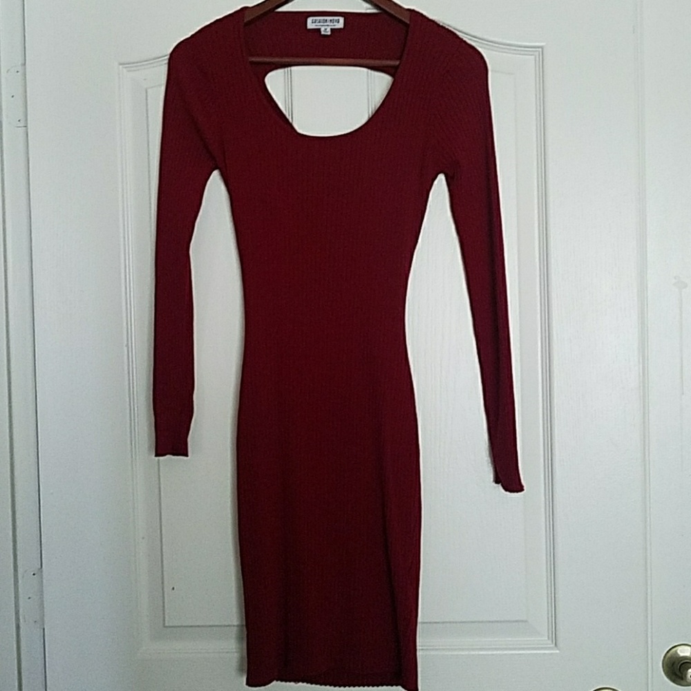 Midi Ribbed Dress